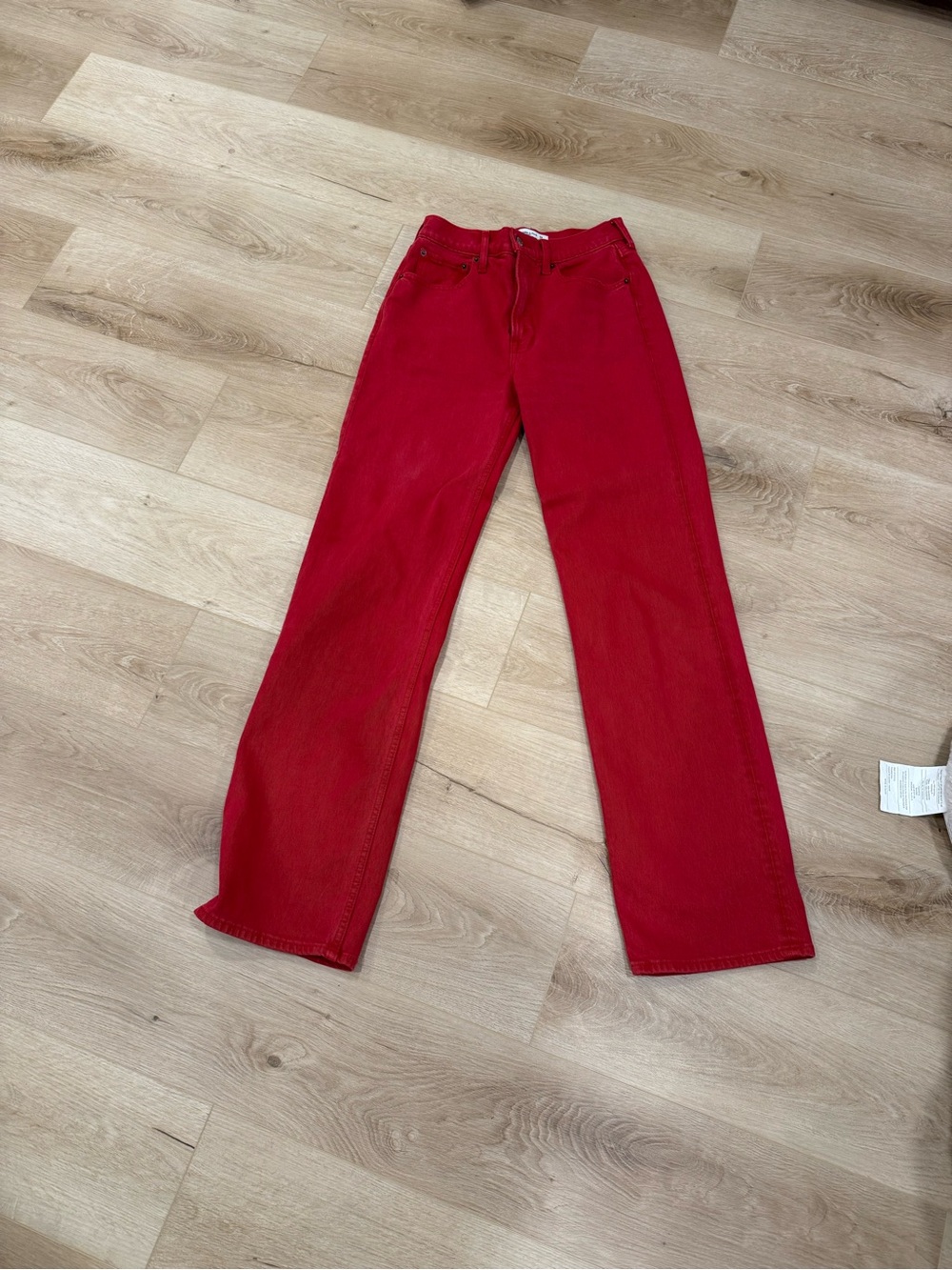 Abercrombie & Fitch Red Jeans